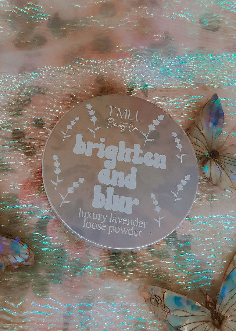 Brighten & Blur Lavender Setting Powder