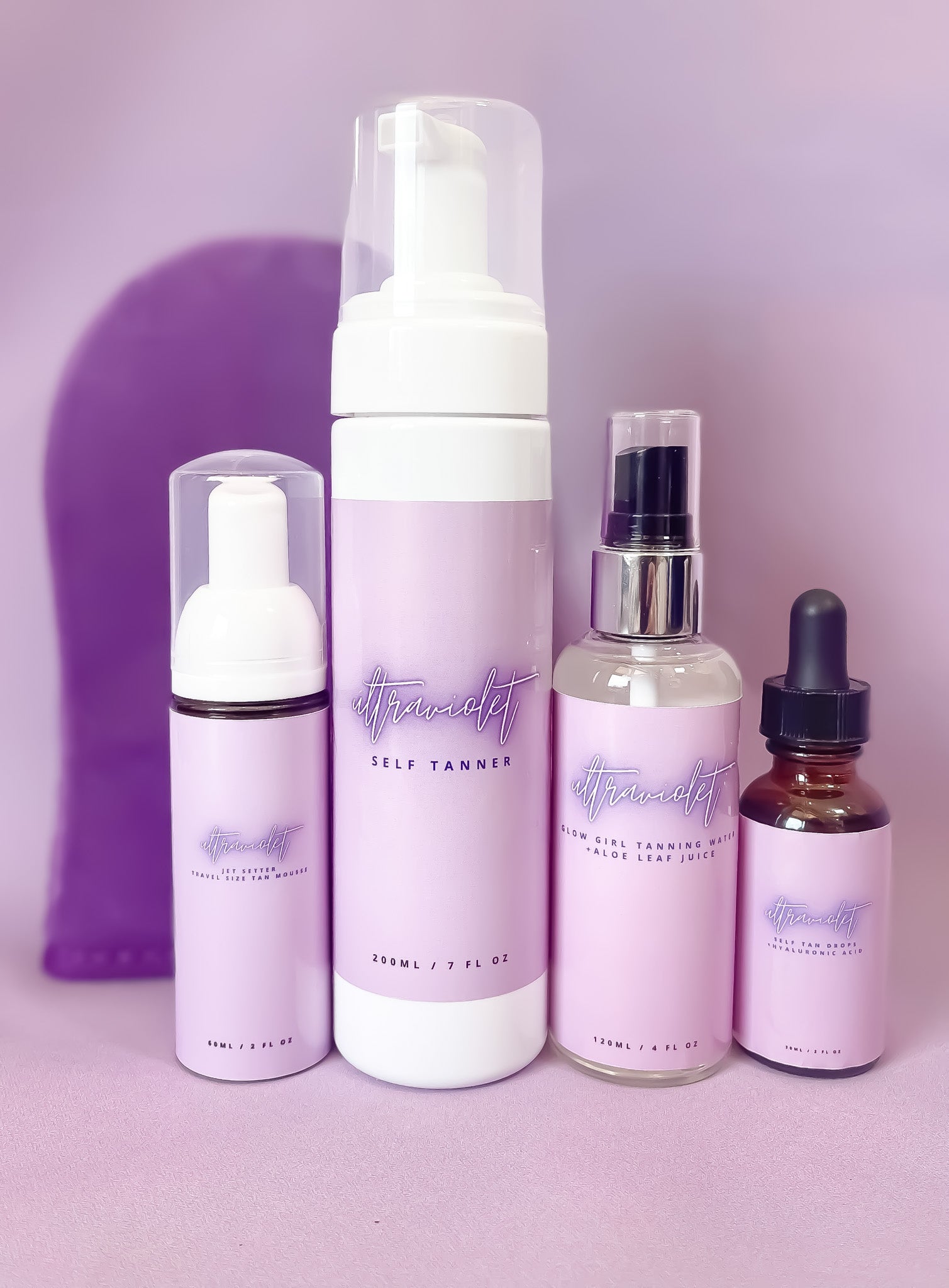 Ultra Violet Gradual Tan Drops-250 - TMLL Beauty Co - Tan-Leather & Lace-[option4]-[option5]-[option6]-Leather & Lace Boutique Shop