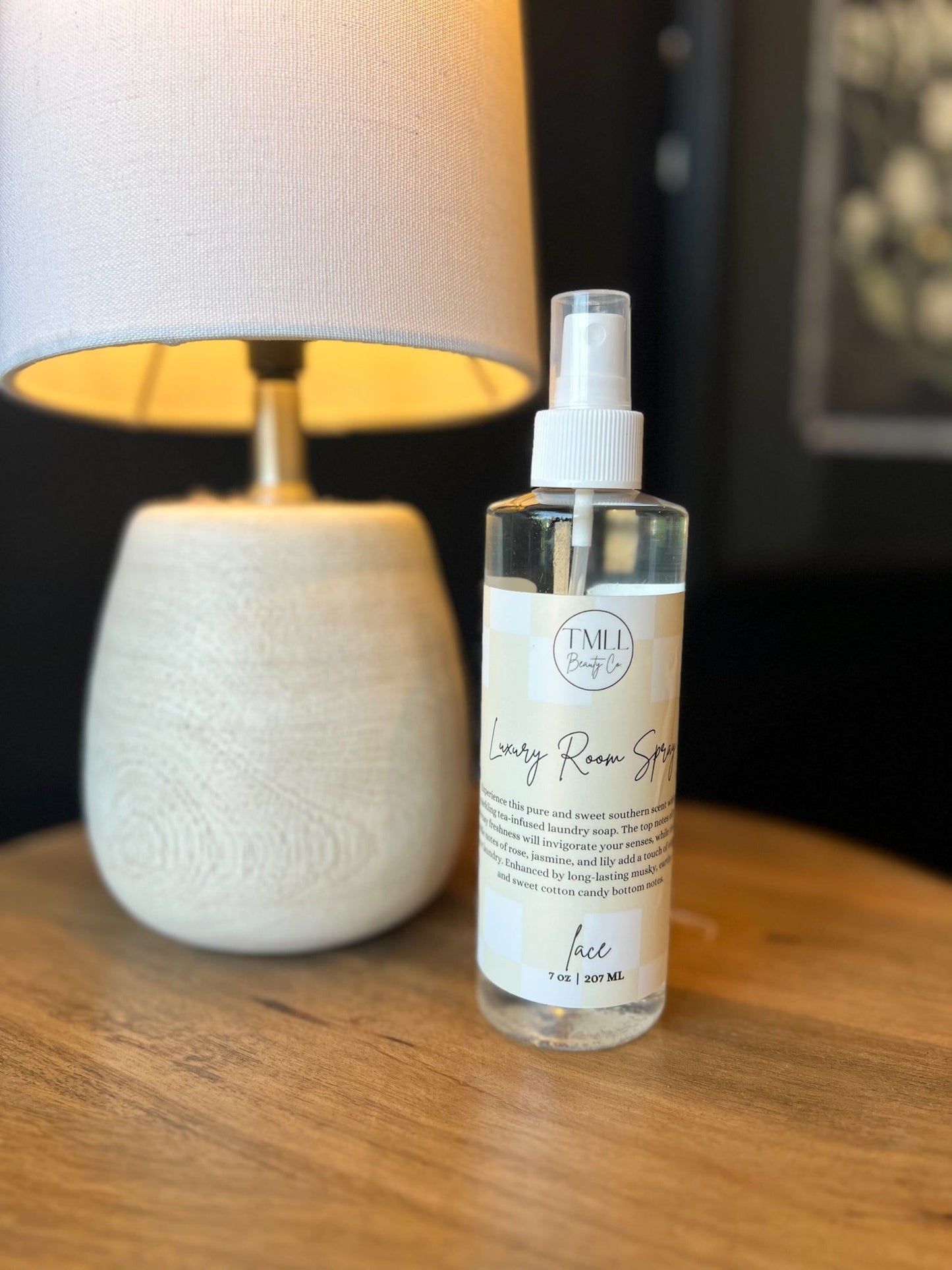 Luxury Room Spray - Lace-250 - TMLL Beauty Co - Fragrance-LEATHER & LACE-[option4]-[option5]-[option6]-Leather & Lace Boutique Shop