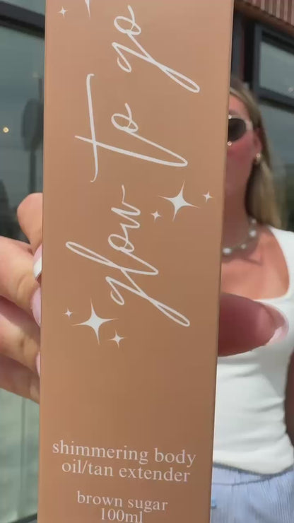Glow To Go Body Oil & Tan Extender